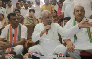 Kavrdha violence: छत्तीसगढ़ बंद कराने कांग्रेस नेता सड़कों पर निकले,चैंबर आफ कामर्स से नहीं मिला समर्थन
