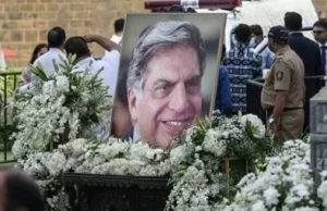 Ratan Tata immersed in five elements: रतन टाटा पंचतत्व में विलीन, अंतिम संस्कार में उमड़ा जनसैलाब