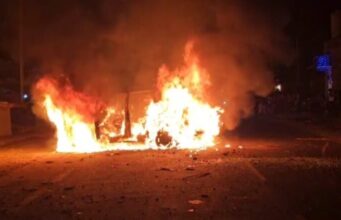 Horrible road accident: स्कार्पियो ने बाइक व स्कूटी सवारों को लिया चपेट में, 2 की मौत, 4 घायल