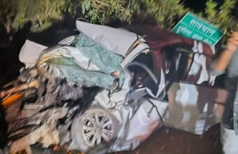 Road accident: रफ्तार का कहर, पिकअप से भिड़ी कार, 3 की मौत, दो की हालत गंभीर