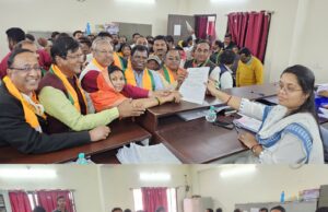 Municipal elections: नपा अध्यक्ष व वार्ड प्रत्याशियों ने भरा नामांकन, भाजपा की रैली, कांग्रेस भी एकजुट