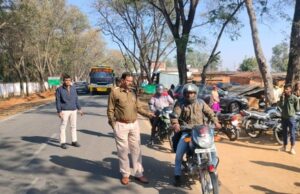Traffic cheking: पुलिस का जिलेभर में चेकिंग अभियान, 212 वाहन चालक पकड़ाए, 80 हजार का चालान कटा