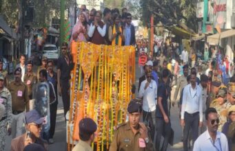 CM sai Road Show: हम जीते तो कब्जाधारियों को नजूल भूमि का पट्टा, महिलाओं को प्रापर्टी टैक्स में 25 फीसदी की छूट