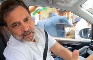 Rahul Gandhi: बिहार में पुलिस ने काफिले को रोका तो राहुल गांधी पैदल ही आंबेडकर हॉस्टल पहुंचे
