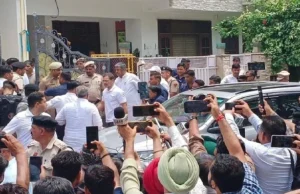 Rahul Gandhi: पहलगाम आतंकी हमले में मारे गए लेफ्टिनेंट विनय नरवाल के परिवार से मिले राहुल गांधी