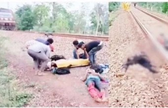 Tragic incident : झारखंड से आए मजदूर थककर पटरी पर सो गए थे , ट्रेन से कटकर 2 की मौत, 2 गंभीर