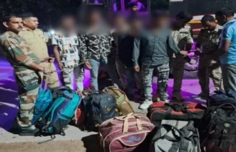 CG Crime: बस में हो रही थी गांजा तस्करी, 9 लाख का गांजा जब्त, 4 तस्कर गिरफ्तार