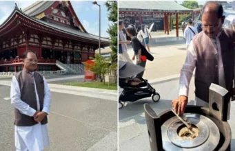 CM Vishnu dev Sai: सीएम विष्णु देव साय ने टोक्यो के असाकुसा मंदिर में की छत्तीसगढ़ की खुशहाली और समृद्धि के लिए प्रार्थना