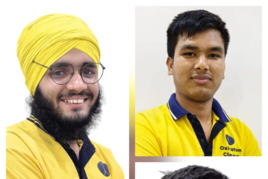 Oxidation Classes : जेईई मेन 2026 में ऑक्सिडेशन क्लासेस का उत्कृष्ट प्रदर्शन, कई छात्रों ने हासिल की 99+ परसेंटाइल