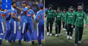 T20 World Cup : भारत से मुकाबले में पाकिस्तान चारों खाने चित्त, 176 का था लक्ष्य , 114 रन ही बना पाया