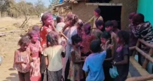 Holi of colors: तीन दिन पहले रंगों में डूबा कोरिया जिले का गांव तंजरा , सदियों से चली आ रही है परम्परा