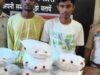 Bilaspur police : नाबालिगों से गांजे की तस्करी, 6.744 किलो गांजे के साथ 7 गिरफ्तार, ड्रोन तकनीक की ली गई मदद