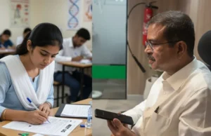 NEET-UG 2026 : 9 पसलियां टूटीं, वेंटिलेटर पर थी फिर भी नहीं हारी हिम्मत, नीट परीक्षा देने पहुंची सृष्टि दुबे, शिक्षा मंत्री ने बदले नियम