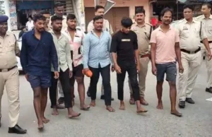 CG News : सूरजपुर पुलिस की डायल 112 टीम पर हमला, 8 आरोपियों को गिरफ्तार कर पुलिस ने शहर में निकाला जुलूस