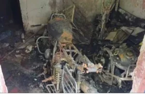 AC compressor Blast : एसी कंप्रेसर फटने से पिता की मौत, बेटा गंभीर,आधी रात मची अफरा-तफरी