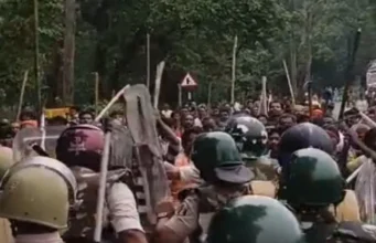 Land acquisition dispute: जमीन अधिग्रहण को लेकर विवाद, ग्रामीणों के पथराव में DSP समेत 24 पुलिसकर्मी घायल