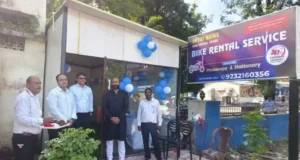 Bilaspur railway rental bike service: बिलासपुर रेलवे स्टेशन पर बाइक रेंटल सेवा शुरु, स्टेशन से शहर में आना – जाना होगा आसान