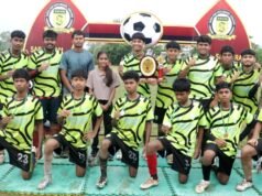 Inter-school football : साधु राम विद्या मंदिर में अंतर-विद्यालय फुटबॉल का रोमांच, प्रदेश भर के खिलाड़ियों ने दिखाया दमखम