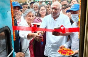 Lifeline express : चौथी बार सूरजपुर पहुंची लाइफलाइन एक्सप्रेस, पहले दिन 866 मरीजों ने कराया पंजीयन