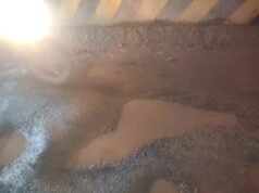 Ameri under bridge : ऐसा रेलवे अंडर ब्रिज बनाया, पहली बारिश में ही गड्ढों में तब्दील, इंजीनियरों को जेल भेजो